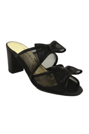 Marilyn's French Mesh Bow Heel